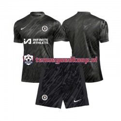 Uit Tenue van Chelsea Keepersshirt Kind 2-13 jaar 2024-25 Korte Mouw