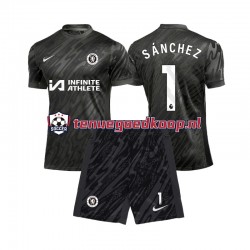 Uit Tenue van Chelsea Keepersshirt Robert Sanchez 1 Kind 2-13 jaar 2024-25 Korte Mouw