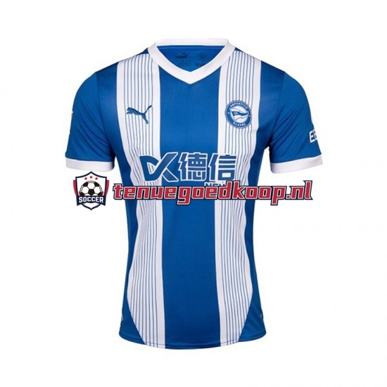 Thuis Tenue van Deportivo Alaves Heren 2024-25 Korte Mouw