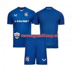 Thuis Tenue van Dinamo Zagreb Kind 2-13 jaar 2024-25 Korte Mouw