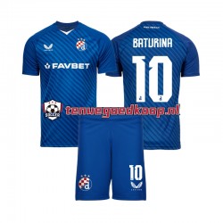 Thuis Tenue van Dinamo Zagreb Martin Baturina 10 Kind 2-13 jaar 2024-25 Korte Mouw