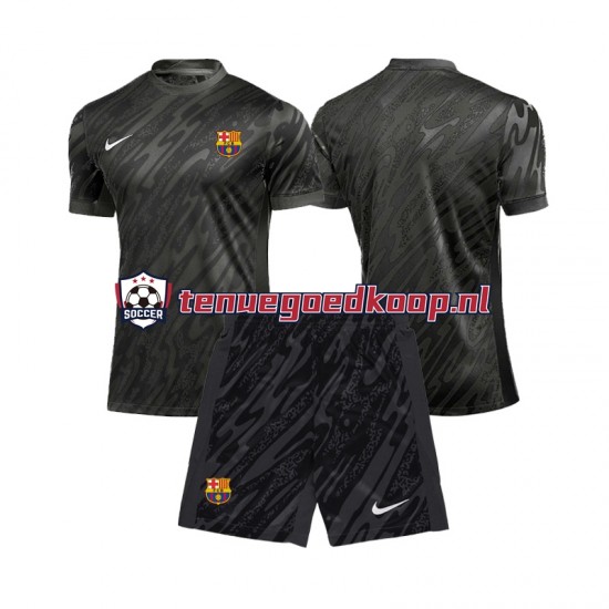 3de Tenue van FC Barcelona Keepersshirt Kind 2-13 jaar 2024-25 Korte Mouw