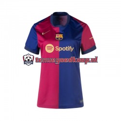 Thuis Tenue van FC Barcelona Dames 2024-25 Korte Mouw