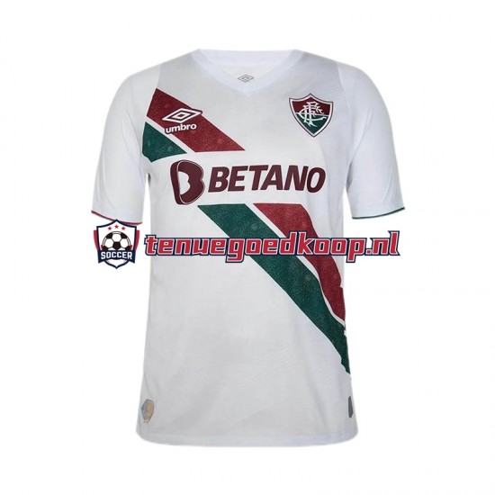 Uit Tenue van Fluminense Heren 2024-25 Korte Mouw