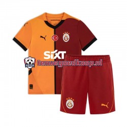 Thuis Tenue van Galatasaray Kind 2-13 jaar 2024-25 Korte Mouw