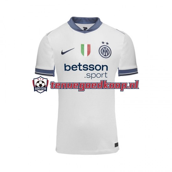 Uit Tenue van Inter Milan Heren 2024-25 Korte Mouw