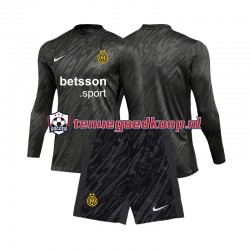 3de Tenue van Inter Milan Keepersshirt Kind 2-13 jaar 2024-25 Lange Mouw