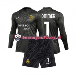 3de Tenue van Inter Milan Keepersshirt Yann Sommer 1 Kind 2-13 jaar 2024-25 Lange Mouw