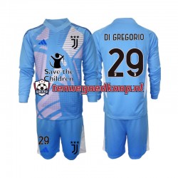 4de Tenue van Juventus Keepersshirt Michele Di Gregorio 29 Kind 2-13 jaar 2024-25 Lange Mouw