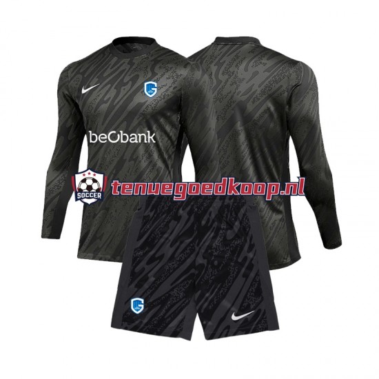 Uit Tenue van KRC Genk Keepersshirt Kind 2-13 jaar 2024-25 Lange Mouw