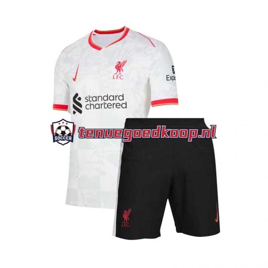 3de Tenue van Liverpool Kind 2-13 jaar 2024-25 Korte Mouw