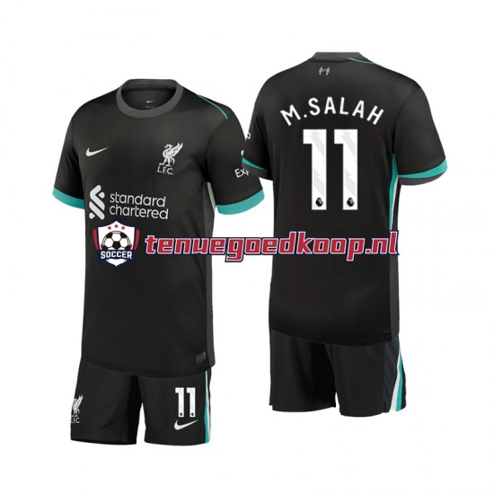 Uit Tenue van Liverpool M.Salah 11 Kind 2-13 jaar 2024-25 Korte Mouw