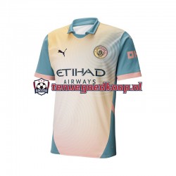 4de Tenue van Manchester City Heren 2024-25 Korte Mouw