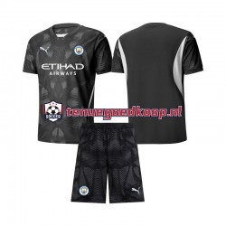 4de Tenue van Manchester City Keepersshirt Kind 2-13 jaar 2024-25 Korte Mouw