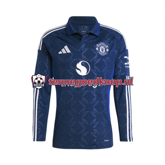 Uit Tenue van Manchester United Heren 2024-25 Lange Mouw