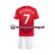 Thuis Tenue van Manchester United Beckham 7 Kind 2-13 jaar 2024-25 Korte Mouw