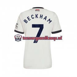 3de Tenue van Manchester United Beckham 7 Heren 2024-25 Korte Mouw