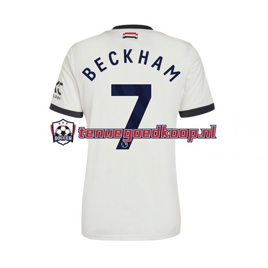 3de Tenue van Manchester United Beckham 7 Heren 2024-25 Korte Mouw