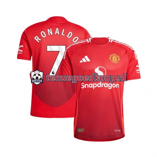 Thuis Tenue van Manchester United Cristiano Ronaldo 7 Heren 2024-25 Korte Mouw