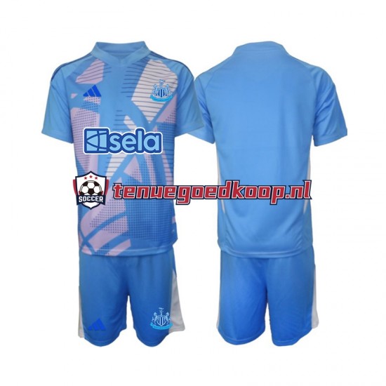 Uit Tenue van Newcastle United Keepersshirt Kind 2-13 jaar 2024-25 Korte Mouw