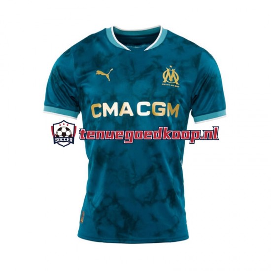 Uit Tenue van Olympique Marseille Heren 2024-25 Korte Mouw