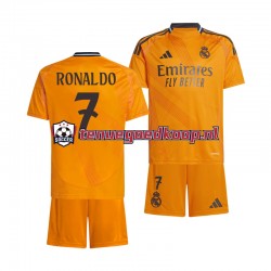 Uit Tenue van Real Madrid Cristiano Ronaldo 7 Kind 2-13 jaar 2024-25 Korte Mouw