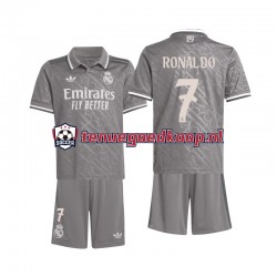 3de Tenue van Real Madrid Ronaldo 7 Kind 2-13 jaar 2024-25 Korte Mouw