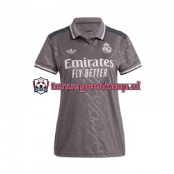 3de Tenue van Real Madrid Dames 2024-25 Korte Mouw