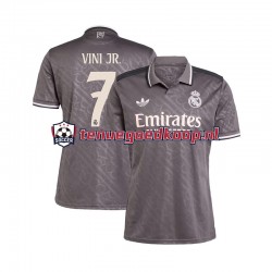 3de Tenue van Real Madrid VINI JR 7 Heren 2024-25 Korte Mouw