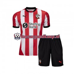 Thuis Tenue van Southampton Kind 2-13 jaar 2024-25 Korte Mouw