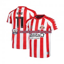 Thuis Tenue van Sunderland Chris Rigg 11 Heren 2024-25 Korte Mouw