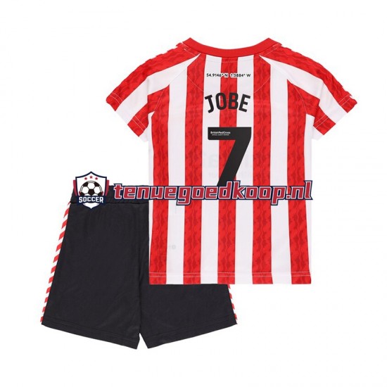 Thuis Tenue van Sunderland Jobe Bellingham 7 Kind 2-13 jaar 2024-25 Korte Mouw