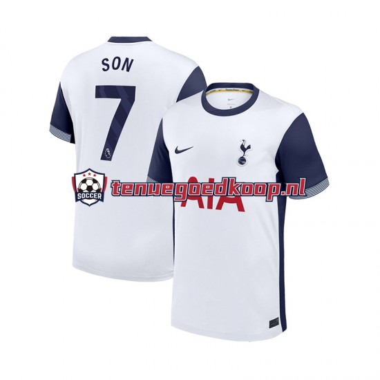 Thuis Tenue van Tottenham Hotspur Son Heung-Min 7 Heren 2024-25 Korte Mouw