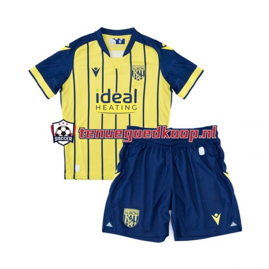 Uit Tenue van West Bromwich Albion Kind 2-13 jaar 2024-25 Korte Mouw