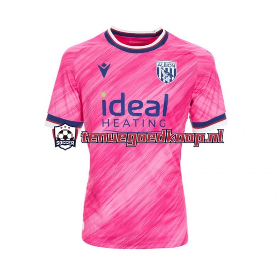 3de Tenue van West Bromwich Albion Heren 2024-25 Korte Mouw