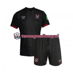 Uit Tenue van West Ham United Kind 2-13 jaar 2024-25 Korte Mouw