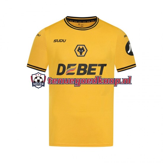 Thuis Tenue van Wolverhampton Wanderers Heren 2024-25 Korte Mouw